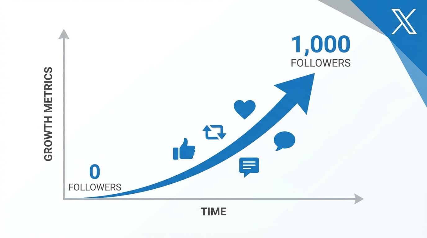 Building Your First 1,000 Followers: A Strategic Guide to X Growth